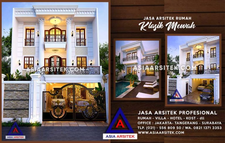 Jasa Arsitek Desain Gambar Rumah Mewah Di Pondok Pinang Jakarta Selatan