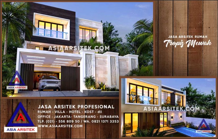 Jasa Arsitek Desain Gambar Rumah Mewah Di Putussibau Kalimantan Barat