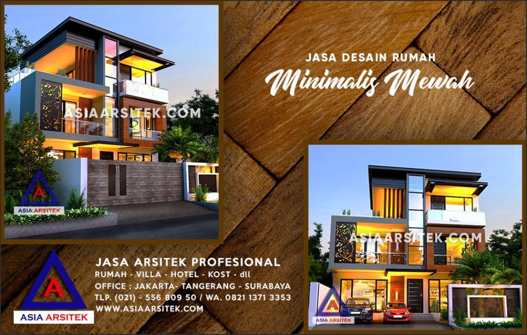 Jasa Arsitek Desain Gambar Rumah Mewah Di Rangkapan Jaya Baru Depok