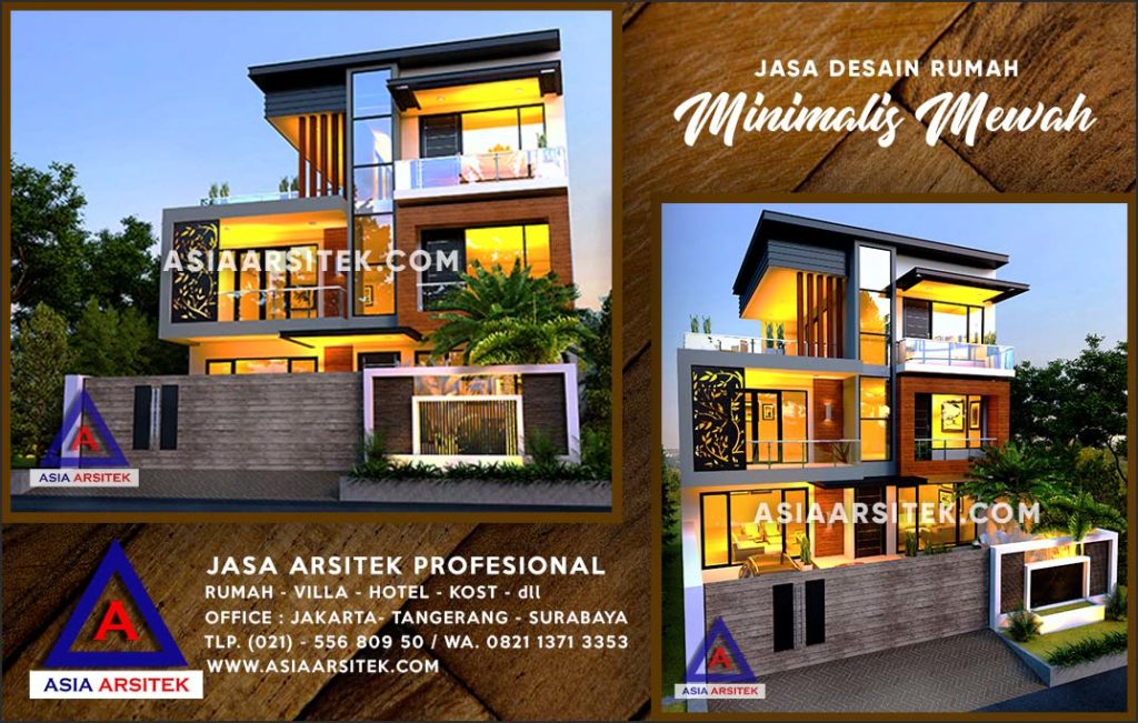 Jasa Arsitek Desain Gambar Rumah Mewah Di Rangkapan Jaya Baru Depok