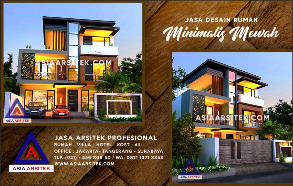 Jasa Arsitek Desain Gambar Rumah Mewah Di Rangkapan Jaya Baru Depok