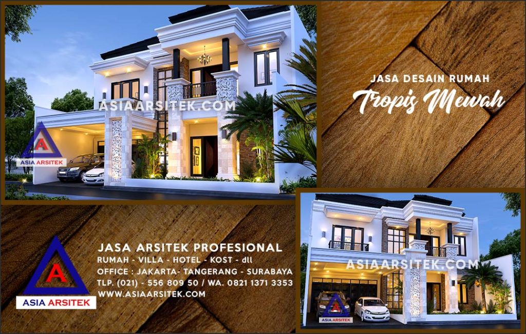 Jasa Arsitek Desain Gambar Rumah Mewah Di Rangkapan Jaya Depok