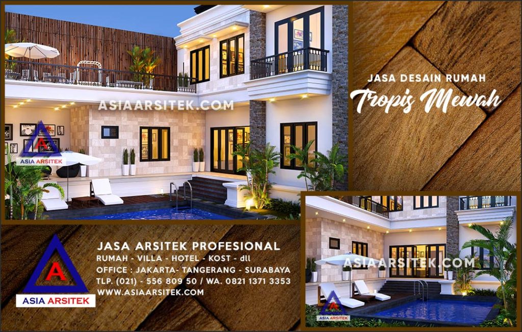 Jasa Arsitek Desain Gambar Rumah Mewah Di Rangkapan Jaya Depok
