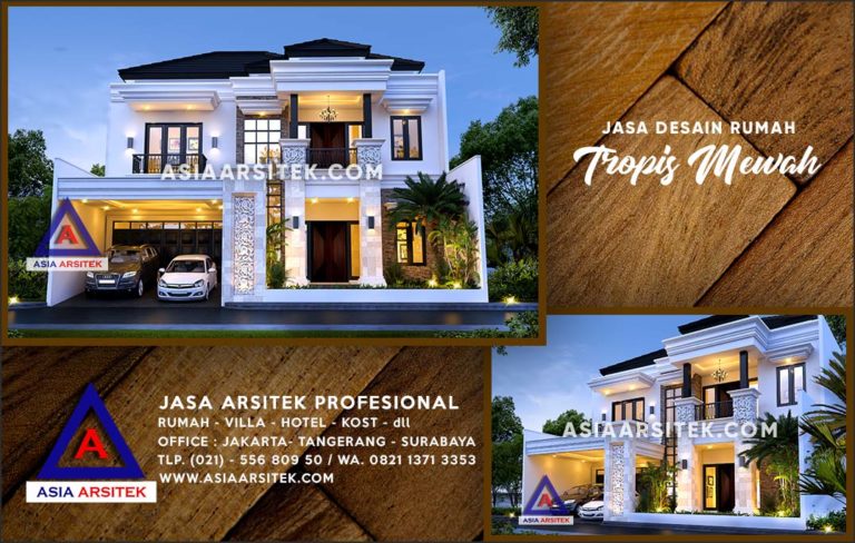 Jasa Arsitek Desain Gambar Rumah Mewah Di Rangkapan Jaya Depok