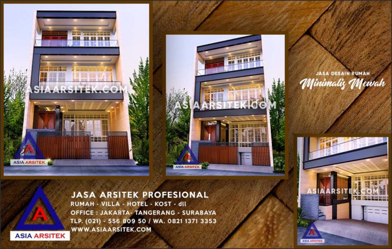 Jasa Arsitek Desain Gambar Rumah Mewah Di Sawangan Baru Depok
