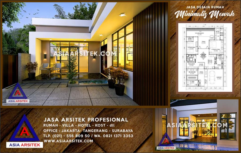 Jasa Arsitek Desain Gambar Rumah Mewah Di Sawangan Depok
