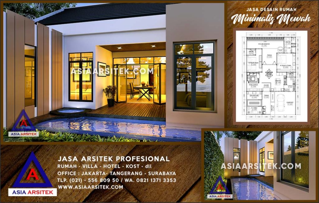 Jasa Arsitek Desain Gambar Rumah Mewah Di Sawangan Depok