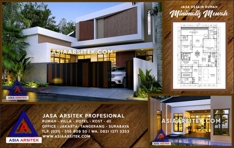 Jasa Arsitek Desain Gambar Rumah Mewah Di Sawangan Depok