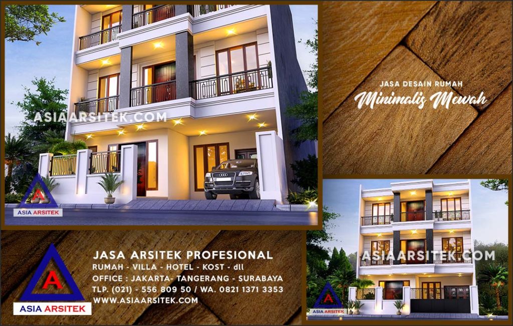 Jasa Arsitek Desain Gambar Rumah Mewah Di Sawangan Lama Depok