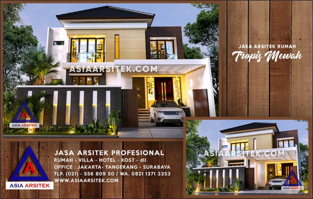 Jasa Arsitek Desain Gambar Rumah Mewah Di Singkawang Kalimantan Barat