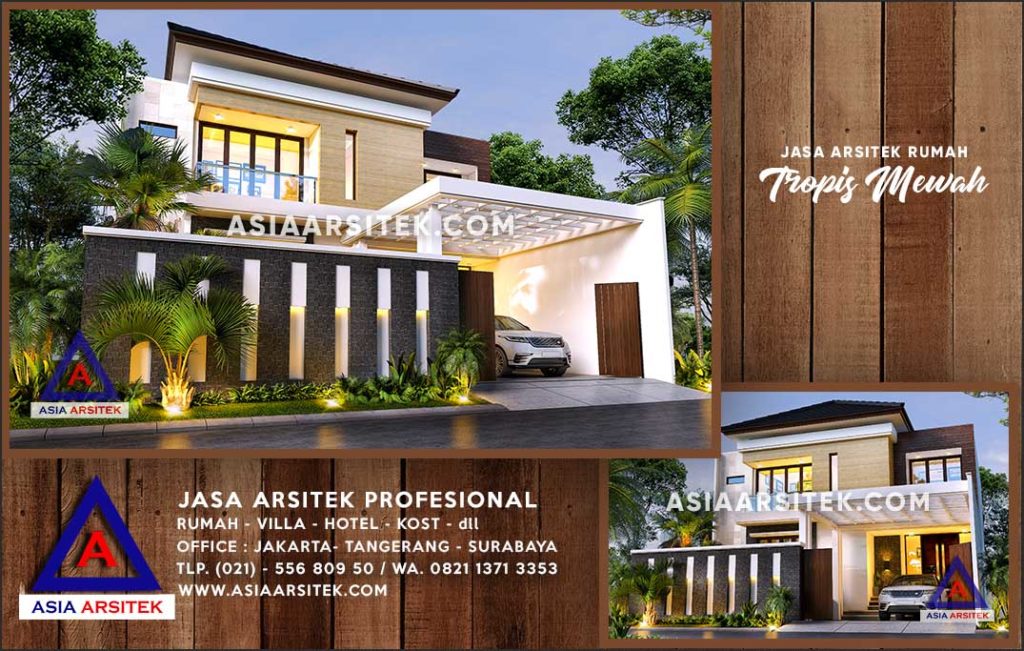 Jasa Arsitek Desain Gambar Rumah Mewah Di Singkawang Kalimantan Barat