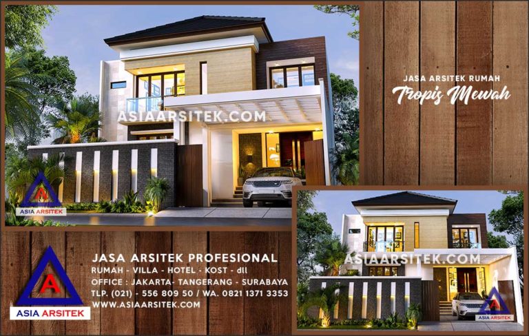 Jasa Arsitek Desain Gambar Rumah Mewah Di Singkawang Kalimantan Barat