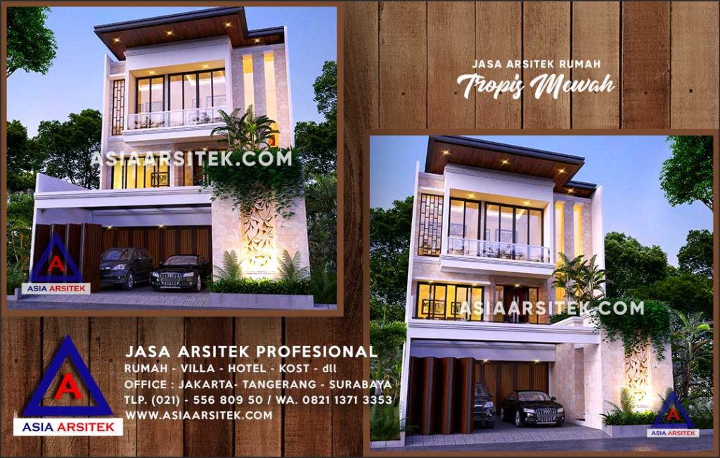 Jasa Arsitek Desain Gambar Rumah Mewah Di Sukadana Kalimantan Barat