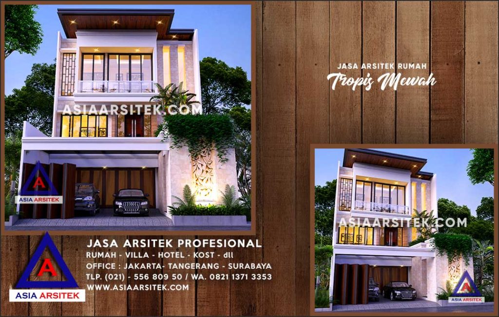Jasa Arsitek Desain Gambar Rumah Mewah Di Sukadana Kalimantan Barat