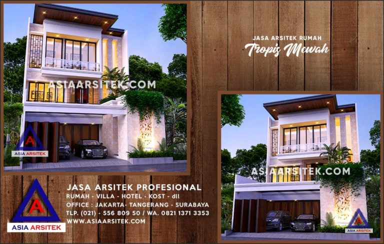 Jasa Arsitek Desain Gambar Rumah Mewah Di Sukadana Kalimantan Barat