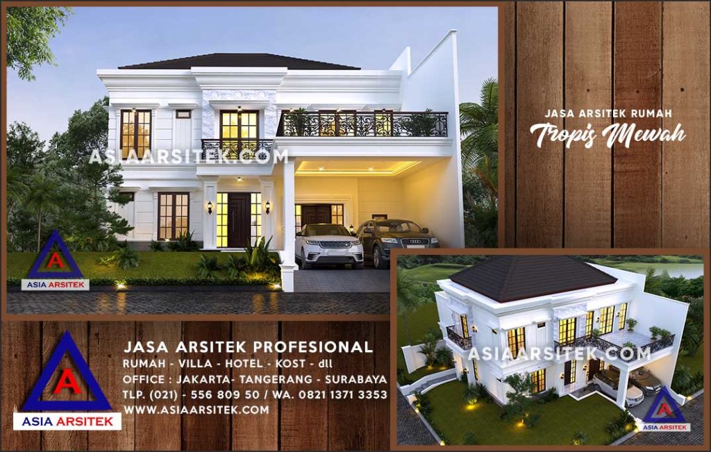 Jasa Arsitek Desain Gambar Rumah Mewah Di Sungai Raya Kalimantan Barat