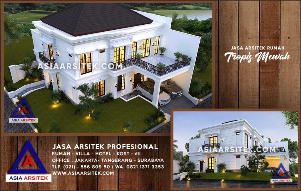 Jasa Arsitek Desain Gambar Rumah Mewah Di Sungai Raya Kalimantan Barat