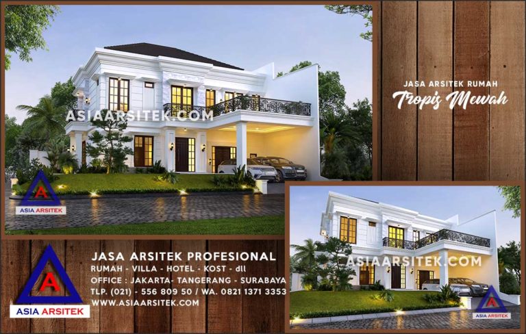 Jasa Arsitek Desain Gambar Rumah Mewah Di Sungai Raya Kalimantan Barat