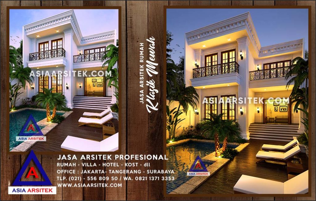 Jasa Arsitek Desain Gambar Rumah Mewah Di Tanah Bambu Kalimantan Selatan