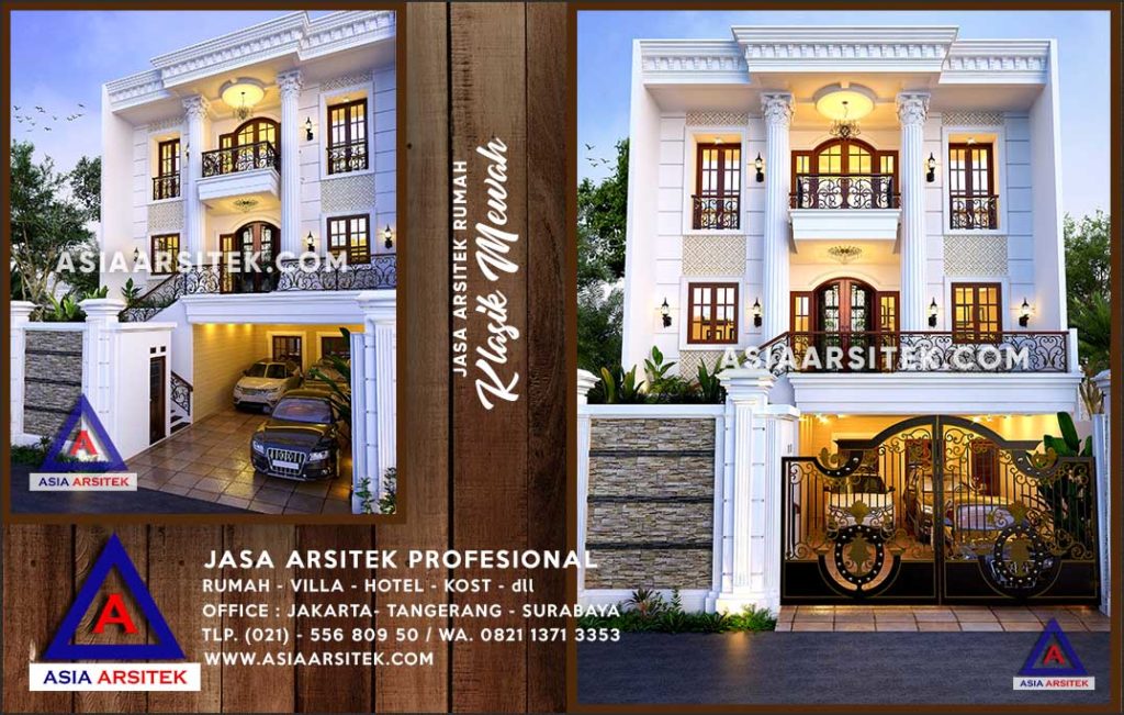 Jasa Arsitek Desain Gambar Rumah Mewah Di Tanah Bambu Kalimantan Selatan