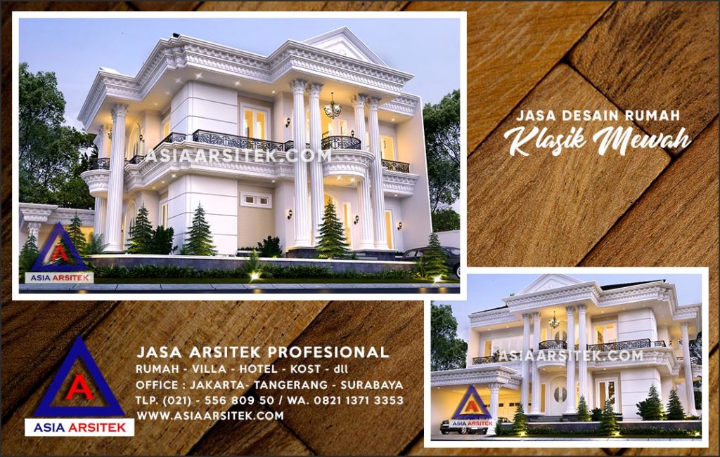 Jasa Arsitek Desain Gambar Rumah Mewah Di Tanah Baru Depok