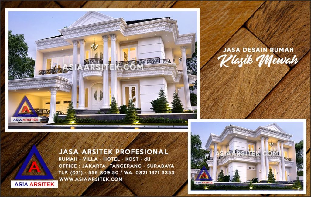 Jasa Arsitek Desain Gambar Rumah Mewah Di Tanah Baru Depok