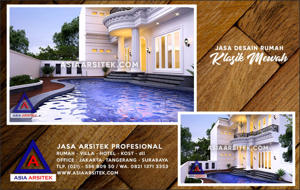 Jasa Arsitek Desain Gambar Rumah Mewah Di Tanah Baru Depok