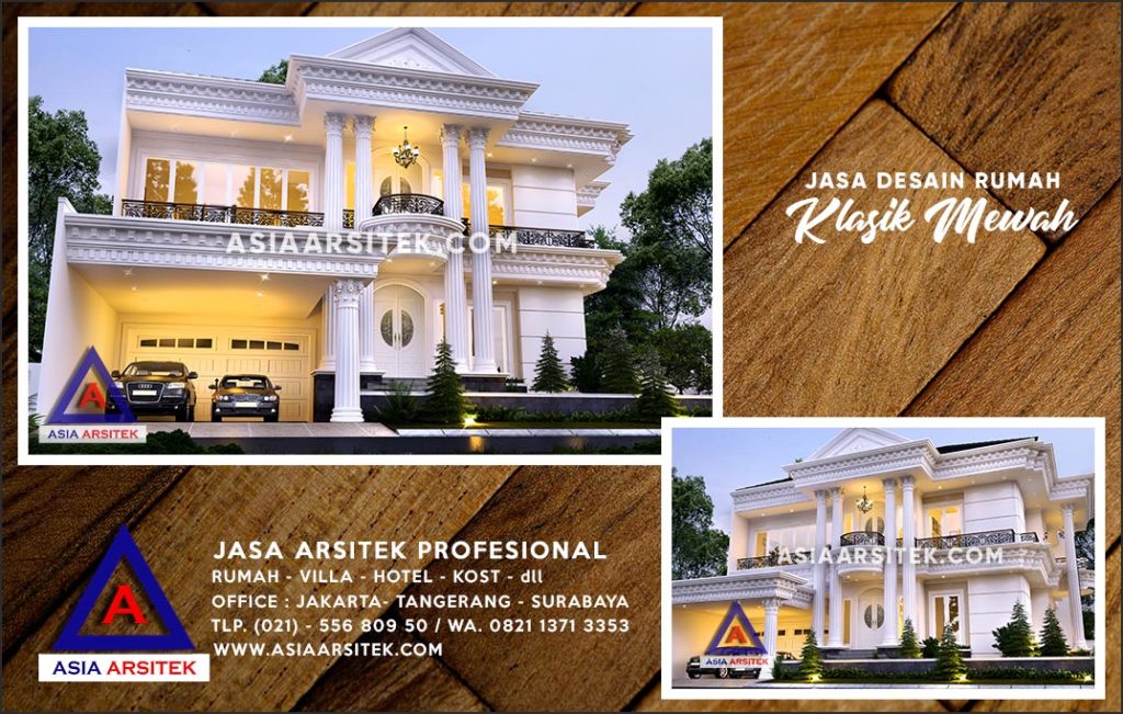 Jasa Arsitek Desain Gambar Rumah Mewah Di Tanah Baru Depok