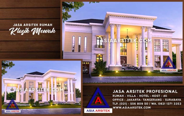Jasa Arsitek Desain Gambar Rumah Mewah Di Tanjung Barat Jakarta Selatan