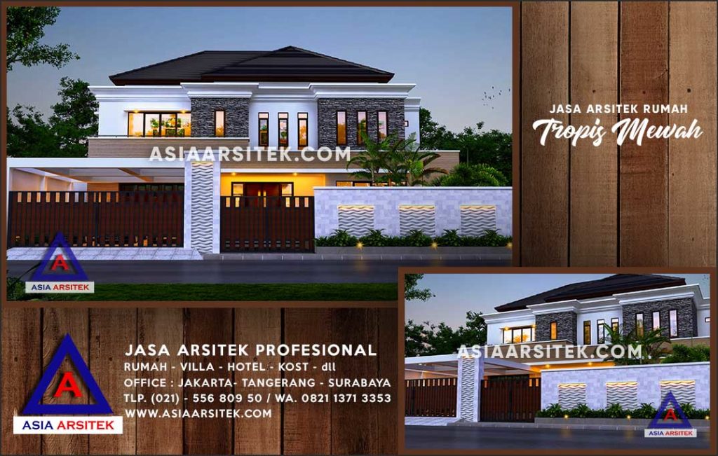 Jasa Arsitek Desain Gambar Rumah Mewah Di Tanjung Selor Kalimantan Utara
