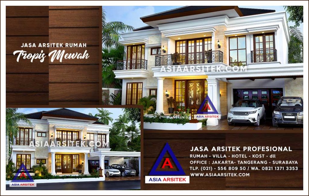 Jasa Arsitek Desain Gambar Rumah Mewah Di Tegal Parang Jakarta Selatan