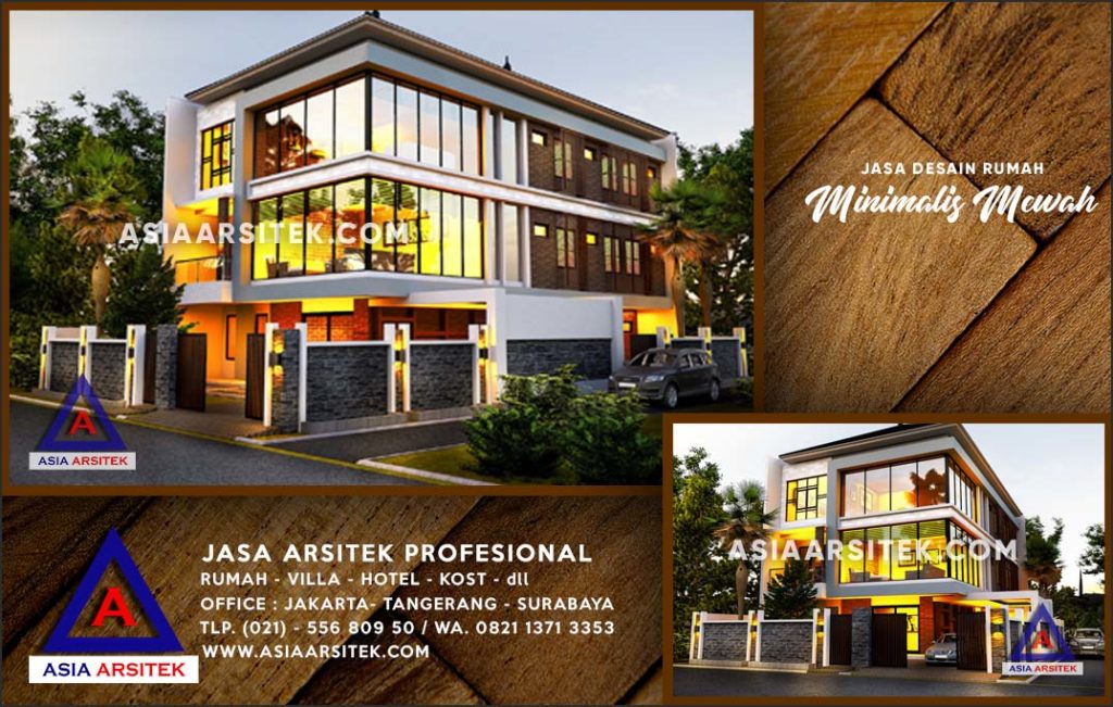 Jasa Arsitek Desain Gambar Rumah Mewah Di Tirtajaya Depok