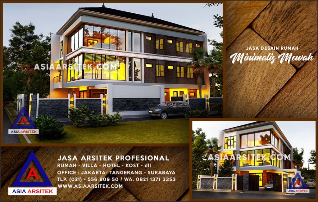 Jasa Arsitek Desain Gambar Rumah Mewah Di Tirtajaya Depok
