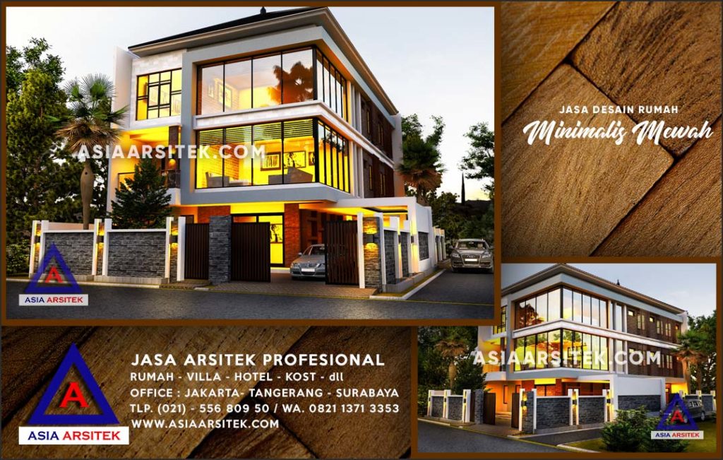 Jasa Arsitek Desain Gambar Rumah Mewah Di Tirtajaya Depok