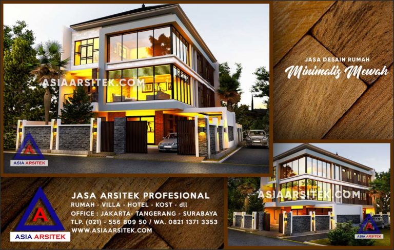 Jasa Arsitek Desain Gambar Rumah Mewah Di Tirtajaya Depok