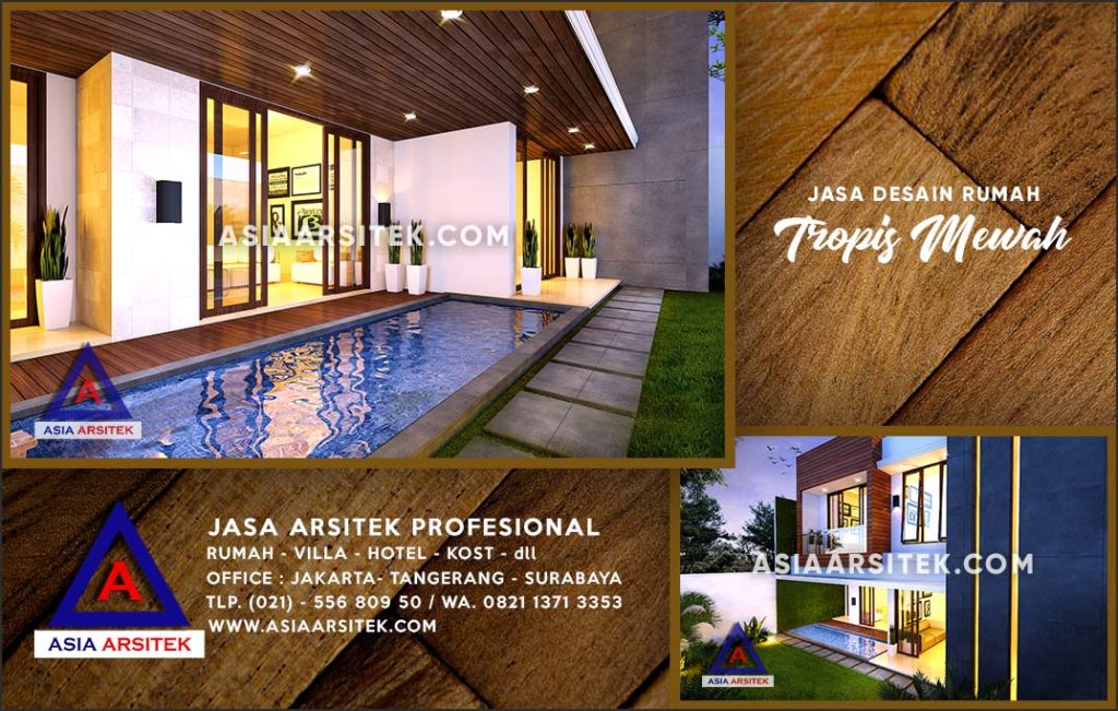 Jasa Arsitek Desain Gambar Rumah Mewah Di Tugu Depok