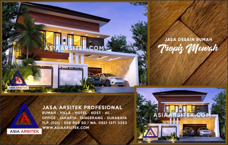 Jasa Arsitek Desain Gambar Rumah Mewah Di Tugu Depok