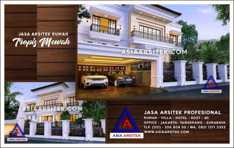 Jasa Arsitek Desain Gambar Rumah Mewah Di Ulujami Jakarta Selatan
