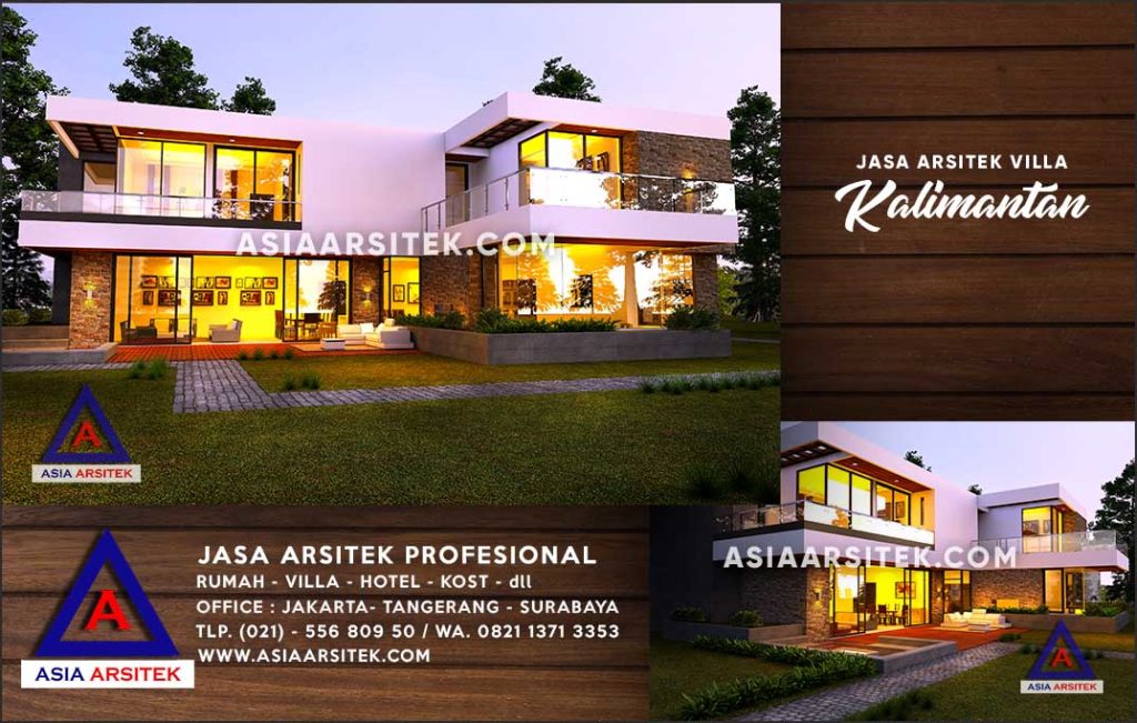 Jasa Arsitek Desain Gambar Villa Mewah Di Kutai Kartanegara Kalimantan