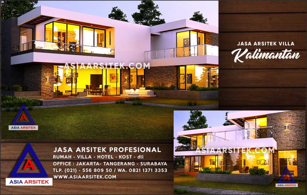 Jasa Arsitek Desain Gambar Villa Mewah Di Kutai Kartanegara Kalimantan
