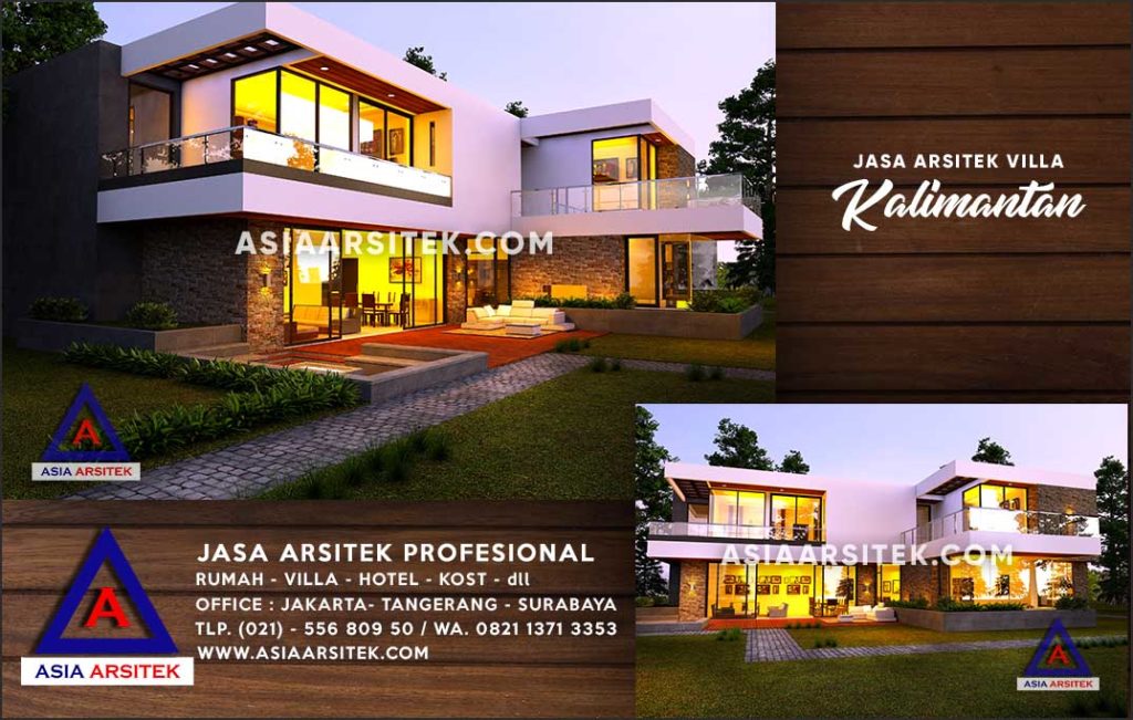 Jasa Arsitek Desain Gambar Villa Mewah Di Kutai Kartanegara Kalimantan