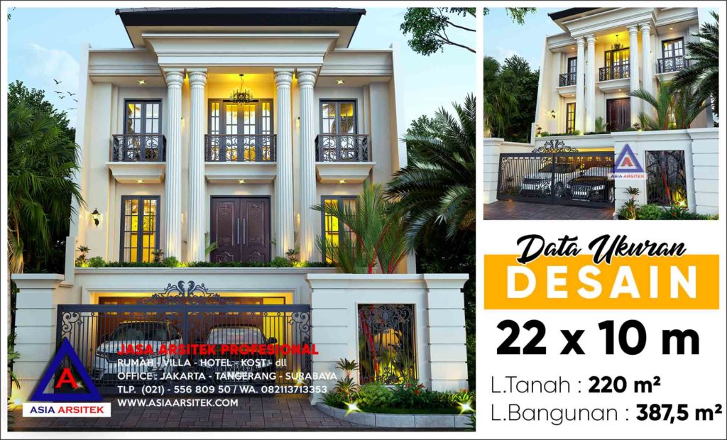 Jasa Arsitek Desain Rumah Mewah Pak Waluyo Di Cilandak Jakarta Selatan