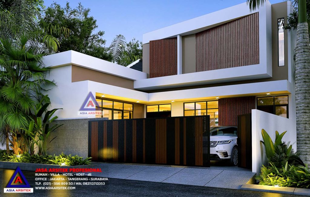 Jasa Arsitek Desain Rumah Minimalis 2 Lantai Bu Nina Di Tebet Jakarta Selatan