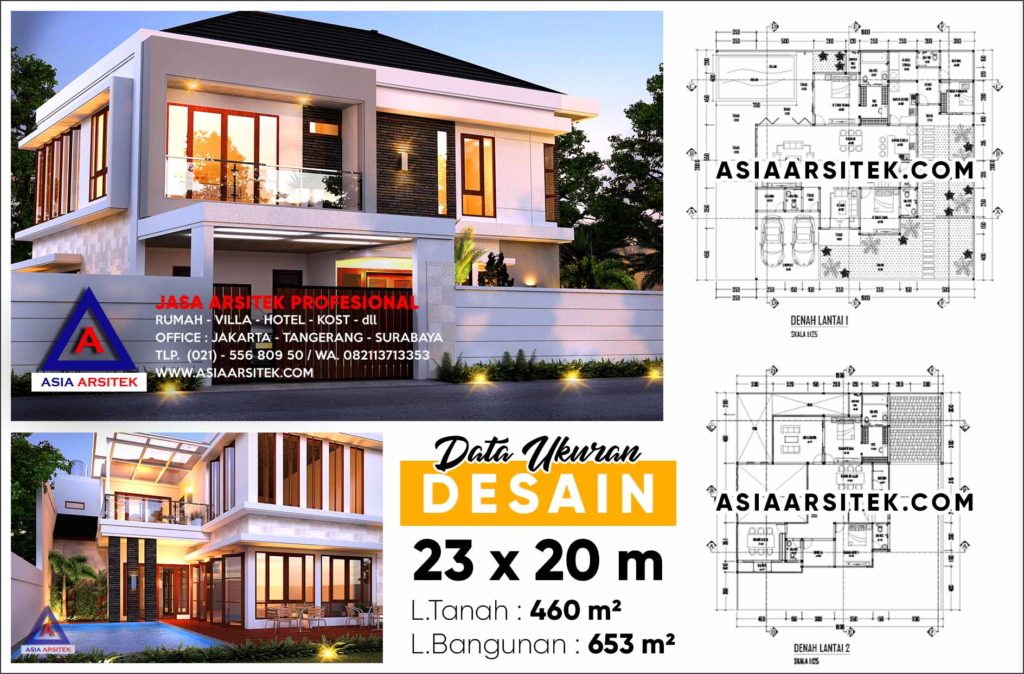 Jasa Arsitek Desain Rumah Minimalis 2 Lantai Di Riau Sumatera