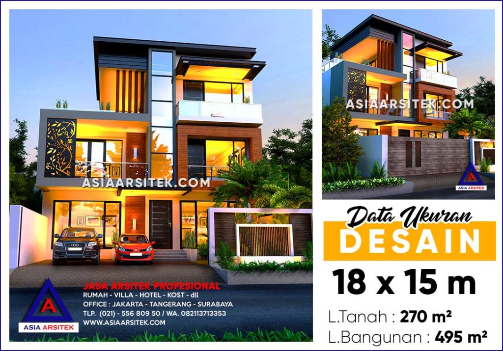Jasa Arsitek Desain Rumah Minimalis 3 Lantai Di Tangerang
