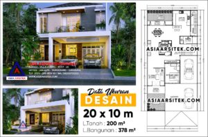 Jasa Arsitek Desain Rumah Minimalis Modern Pak Hendy Pondok Hijau Golf Gading Serpong Tangerang