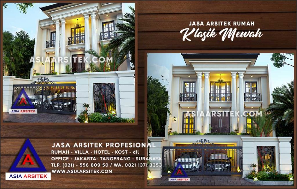 Jasa Desain Gambar Rumah Mewah Di Cilandak Jakarta Selatan