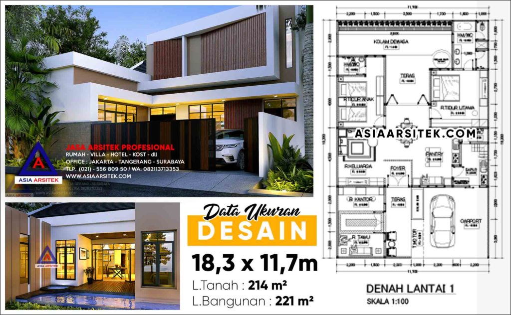 Jasa Gambar Desain Rumah Minimalis 2 Lantai Di Jakarta Selatan