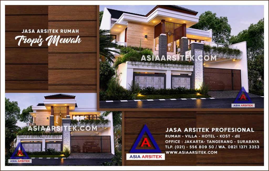 Jasa Arsitek Desain Gambar Rumah Mewah Di Bukit Duri Jakarta Selatan