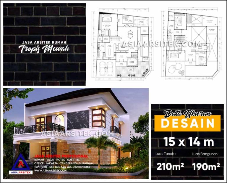 Jasa Arsitek Desain Gambar Rumah Mewah Di Cakung Jakarta Timur
